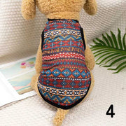 ドッグウェア ペットウェア タンクトップ ベスト ペット用 犬服 いぬ イヌ エスニック柄 袖なし ノースリーブ サイズ豊富