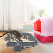 砂取りマット 猫用 ネコ ペット用品 トイレマット 肉球型 砂落とし 猫砂マット 滑り止め 玄関マット 飛び散り防止 猫砂キャッチャー 可愛い