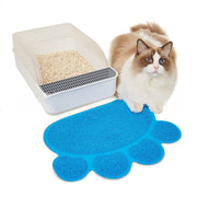 砂取りマット 猫用 ネコ ペット用品 トイレマット 肉球型 砂落とし 猫砂マット 滑り止め 玄関マット 飛び散り防止 猫砂キャッチャー 可愛い