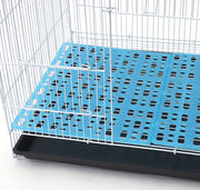 小動物用すのこ スノコ ケージマット 休足マット シート メッシュ 穴あき ペット用品 ペットグッズうさぎ ウサギ チンチラ モルモット リス 長方形 プラスチック 水洗い可 シンプル