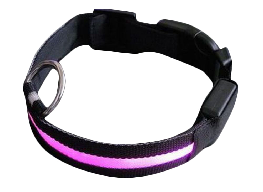 LED首輪 光る首輪 犬用首輪 首輪 LEDライト LED ピンク バリエーション画像