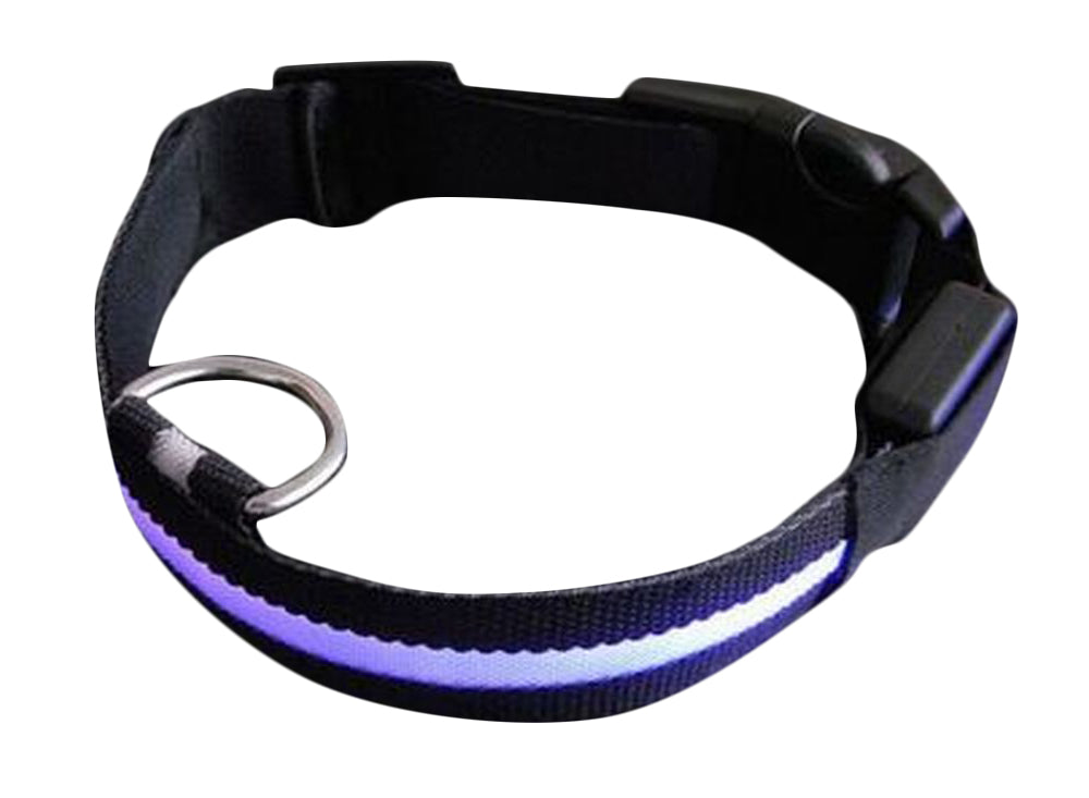 LED首輪 光る首輪 犬用首輪 首輪 LEDライト LED ホワイト バリエーション画像