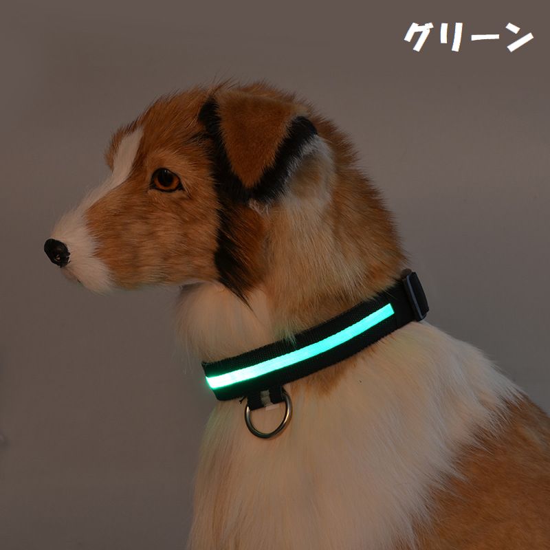 LED首輪 光る首輪 犬用首輪 首輪 LEDライト LED 商品画像3