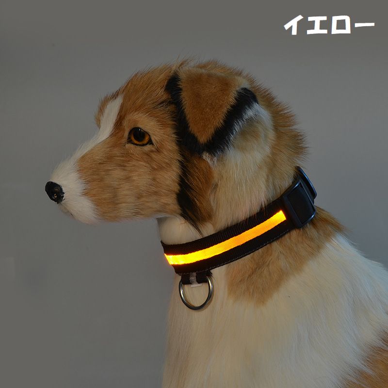 LED首輪 光る首輪 犬用首輪 首輪 LEDライト LED 商品画像4