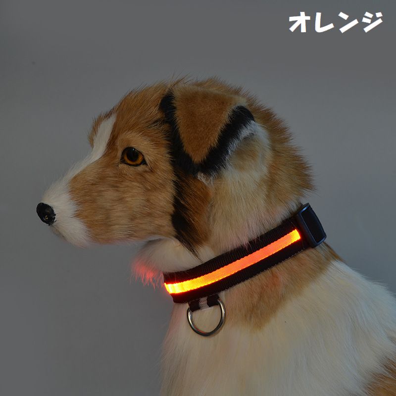 LED首輪 光る首輪 犬用首輪 首輪 LEDライト LED 商品画像5