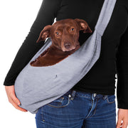 ペット用キャリーバッグ ショルダーキャリー スリングバッグ 猫用品 犬用品 ペット用品 ペットグッズ 無地 ドット柄 リバーシブル シンプル お散歩 おしゃれ かわいい