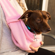 ペット用キャリーバッグ ショルダーキャリー スリングバッグ 猫用品 犬用品 ペット用品 ペットグッズ 無地 ドット柄 リバーシブル シンプル お散歩 おしゃれ かわいい