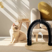 セルフグルーミングブラシ ペット用ブラシ 爪とぎペットトイ コーナーブラシ アーチブラシ ネコ ねこ 猫 猫用ブラシ ペット キャットブラシ トリミング お手入れ ブラッシング ねずみ