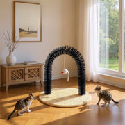 セルフグルーミングブラシ ペット用ブラシ 爪とぎペットトイ コーナーブラシ アーチブラシ ネコ ねこ 猫 猫用ブラシ ペット キャットブラシ トリミング お手入れ ブラッシング ねずみ
