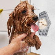 ペット用食器 リックパッド フードマット フードプレート フードボウル 舐めるパッド 犬用 猫用 イヌ ネコ ペット用品 エサ シリコン 吸盤付き 早食い防止 骨 ホネ かわいい お洒落