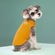 ペットウェア ドッグウェア キャットウェア タンクトップ ノースリーブ 袖なし ワッフル生地 ワッペン 洋服 犬服 猫服 犬用 猫用 無地 単色 シンプル おしゃれ 小型犬 ペット服