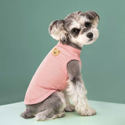ペットウェア ドッグウェア キャットウェア タンクトップ ノースリーブ 袖なし ワッフル生地 ワッペン 洋服 犬服 猫服 犬用 猫用 無地 単色 シンプル おしゃれ 小型犬 ペット服