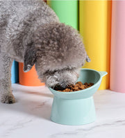 ペット用食器 フードボウル ウォーターボウル 単品 1個 スタンド 猫型 ペット用 ペット用品 ペットグッズ エサ入れ 水入れ 猫 ネコ 犬 イヌ 滑り止め ラメ クリア 透明 お洒落 かわいい シンプル