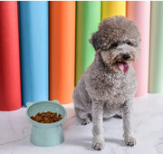 ペット用食器 フードボウル ウォーターボウル 単品 1個 スタンド 猫型 ペット用 ペット用品 ペットグッズ エサ入れ 水入れ 猫 ネコ 犬 イヌ 滑り止め ラメ クリア 透明 お洒落 かわいい シンプル