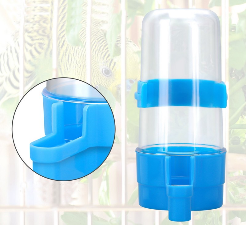 鳥用給水器 ウォーターボトル ケージ用 水飲み器 給餌器 240ml 商品画像3