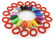 ペット用クリッカー クリッカー 犬笛 犬 ペット トレーニング 訓練 リストストラップ付き シンプル しつけ用品 犬用品 ペット用品 赤 青