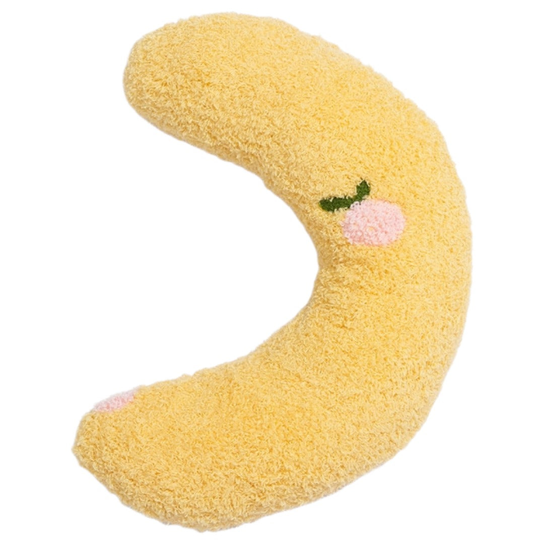 ペット用クッション 猫 犬 ねこ いぬ ペット 枕 まくら ピロー U字型 アーチ型 かわいい 可愛い シンプル あごのせ 顎乗せ 小型犬 お昼寝 休憩 いちご柄 チェリー柄 桃柄 柚子柄