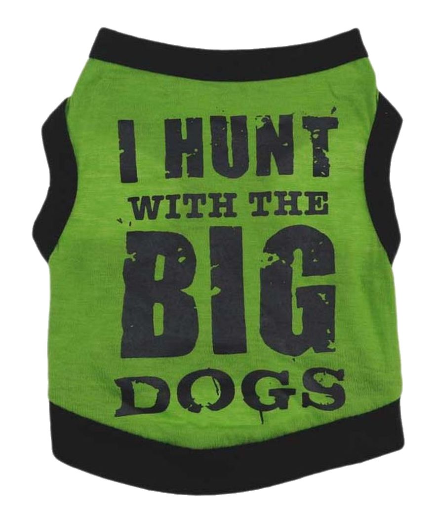 犬服 ドッグウェア ペットウェア Ｔシャツ ノースリーブ ロゴＴシャツ グリーン×ブラック バリエーション画像