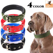 ペット用首輪 犬 イヌ いぬ 小型 中型 ペット用品 Dカン付き サイズ豊富 調節可能 シンプル 単色 無地