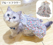 ドッグウェア キャットウェア ワンピース ペットウェア 犬服 洋服 犬用 猫用 小型犬 花柄 リボン フリル チェリー ドーナツ 可愛い おしゃれ ガーリー ペット用品 ペットグッズ いぬ イヌ ねこ ネコ