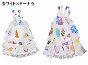 ドッグウェア キャットウェア ワンピース ペットウェア 犬服 洋服 犬用 猫用 小型犬 花柄 リボン フリル チェリー ドーナツ 可愛い おしゃれ ガーリー ペット用品 ペットグッズ いぬ イヌ ねこ ネコ