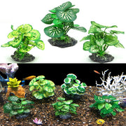 人工プランツ 人工水草 アクアリウム用品 水槽 金魚 観賞魚 熱帯魚 爬虫類 隠れ家 フェイクグリーン ペット用品 観葉植物
