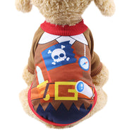 ペットウエア つなぎ カバーオール ドッグウエア 犬服 ドッグ ペット用品 犬用品 犬 袖あり ハロウィン かぼちゃ クモ 魔女 ポリス ブラック パープル オレンジ かわいい かっこいい おしゃれ おでかけ デザイン豊富