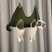 グルーミングハンモック 吊り下げ ペット用品 犬用 猫用 トリミング シャンプー お風呂 ドライヤー 爪切り 耳掃除 健康チェック フック 自宅 ケア 簡単 便利 お世話 お手入れ いぬ イヌ ねこ ネコ ドッグ キャット