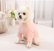 ペット用カットソー ペットウェア 犬服 猫服 無地 袖あり ドッグウェア 可愛い おしゃれ お出かけ お散歩 記念写真 ギフト プレゼント ワンちゃん ネコちゃん イヌ ネコ キャット ドッグ ピンク 黄色 青