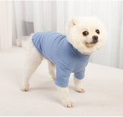 ペット用カットソー ペットウェア 犬服 猫服 無地 袖あり ドッグウェア 可愛い おしゃれ お出かけ お散歩 記念写真 ギフト プレゼント ワンちゃん ネコちゃん イヌ ネコ キャット ドッグ ピンク 黄色 青