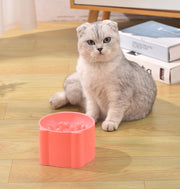 フードボウル ペット用食器 猫用食器 犬用食器 エサ入れ 早食い防止 餌皿 給餌 給水 凸凹 デコボコ サークル 丸 ペット用品 ペットグッズ 丸のみ防止 早食い予防 フードディッシュ 単色 シンプル 青 ピンク 緑