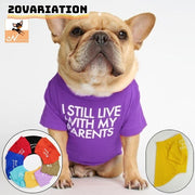 ペットウェア Tシャツ 犬服 洋服 ドッグウェア フレンチブルドッグ フレブル 袖あり プルオーバー 犬用 英字ロゴ カジュアル おしゃれ かわいい お散歩 お出かけ 普段使い ペット服 犬の服 ペット用品