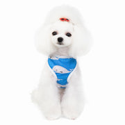 ペットウェア ドッグウェア タンクトップ 犬服 猫服 小型犬 中型犬 パピー 袖なし くじら プリント 薄手 お散歩 お出かけ かわいい おしゃれ