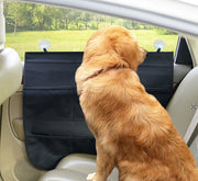 車用ドアカバー ひっかき対策 ペット用 犬用 ワンちゃんとのお出かけ ドライブシート ペット用品 犬用 猫用 ポケット付き 爪傷防止 汚れ防止 防水 保護 ドアプロテクター 後部座席 助手席 お出かけ ドライブ ブラック 黒 無地 収納力アップ 簡単取り付け