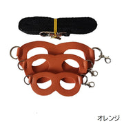 ハーネスリード 3サイズセット 小動物用 ペット用品 ペットグッズ 胴輪 牽引ひも フェイクレザー モモンガ 無地 ブラック シンプル かわいい おでかけ お散歩