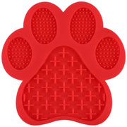 ペット用食器 フードボウル フードマット 早食い防止 リックパッド 滑り止め 犬 イヌ 猫 ネコ 肉球 かわいい