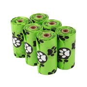 犬用マナー袋 エチケット袋 うんち袋 3本セット イヌ ペット用品 お散歩グッズ 使い捨て ロール式 ゴミ袋 足あと 無地 黒 臭い対策 漏れ防止 携帯 便利