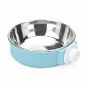 ペット用フードボウル 犬 猫 いぬ ねこ ペット 餌入れ エサ入れ 水入れ 円形 丸型 ラウンド プラスチック ステンレス シンプル 餌やり 水やり 水飲み 青 ピンク 緑