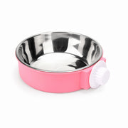 ペット用フードボウル 犬 猫 いぬ ねこ ペット 餌入れ エサ入れ 水入れ 円形 丸型 ラウンド プラスチック ステンレス シンプル 餌やり 水やり 水飲み 青 ピンク 緑
