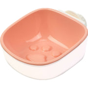ペット用食器 フードボウル 猫用 犬用 ウォーターボウル 餌皿 餌入れ 水入れ ケージ取り付け ケージ固定 エサ入れ 肉球 凸凹 早食い防止 ペット用品 ネコ用 イヌ用 ペットグッズ