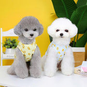 ペットウェア 犬服 猫服 タンクトップ 袖なし ドッグウェア 洋服 プルオーバー クマ柄 犬の服 猫の服 ペットの服 キャットウェア ペット用品 可愛い 散歩 お出かけ イヌの服 ネコの服