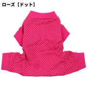 ドッグウェア ペットウェア ペット用ツナギ ペット用カバーオール 犬服 猫服 小型犬 イヌ 小動物用 長袖 総柄 チェック模様 ドット 水玉 しましま ボーダー 可愛い かわいい キュート 春秋 パジャマ