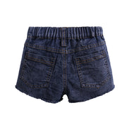 上下セットアップ タンクトップ ショートパンツ 子供服 キッズ 女の子 デニムジーンズ ノースリーブ ロゴ 花 向日葵 ひまわり