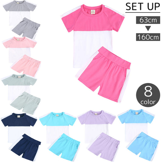 セットアップ Tシャツ ショートパンツ キッズ ベビー ジュニア 商品画像