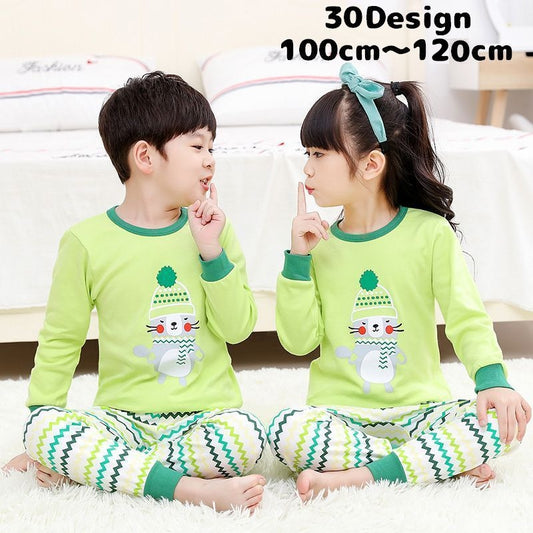 パジャマ セットアップ ルームウェア 上下セット 2点セット 長袖Tシャツ 商品画像