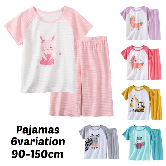 パジャマ ルームウェア 上下セット 半袖 ハーフパンツ 半ズボン 商品画像