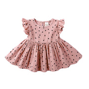 セットアップ 上下セット キッズ ベビー フリル ショートパンツ ラウンドネック こども服 子供服 おしゃれ カジュアル 可愛い かわいい 女の子 女児 73 80 90 100 110 120 130
