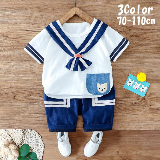 セットアップ ベビー 男の子 女の子 カットソー Tシャツ 商品画像