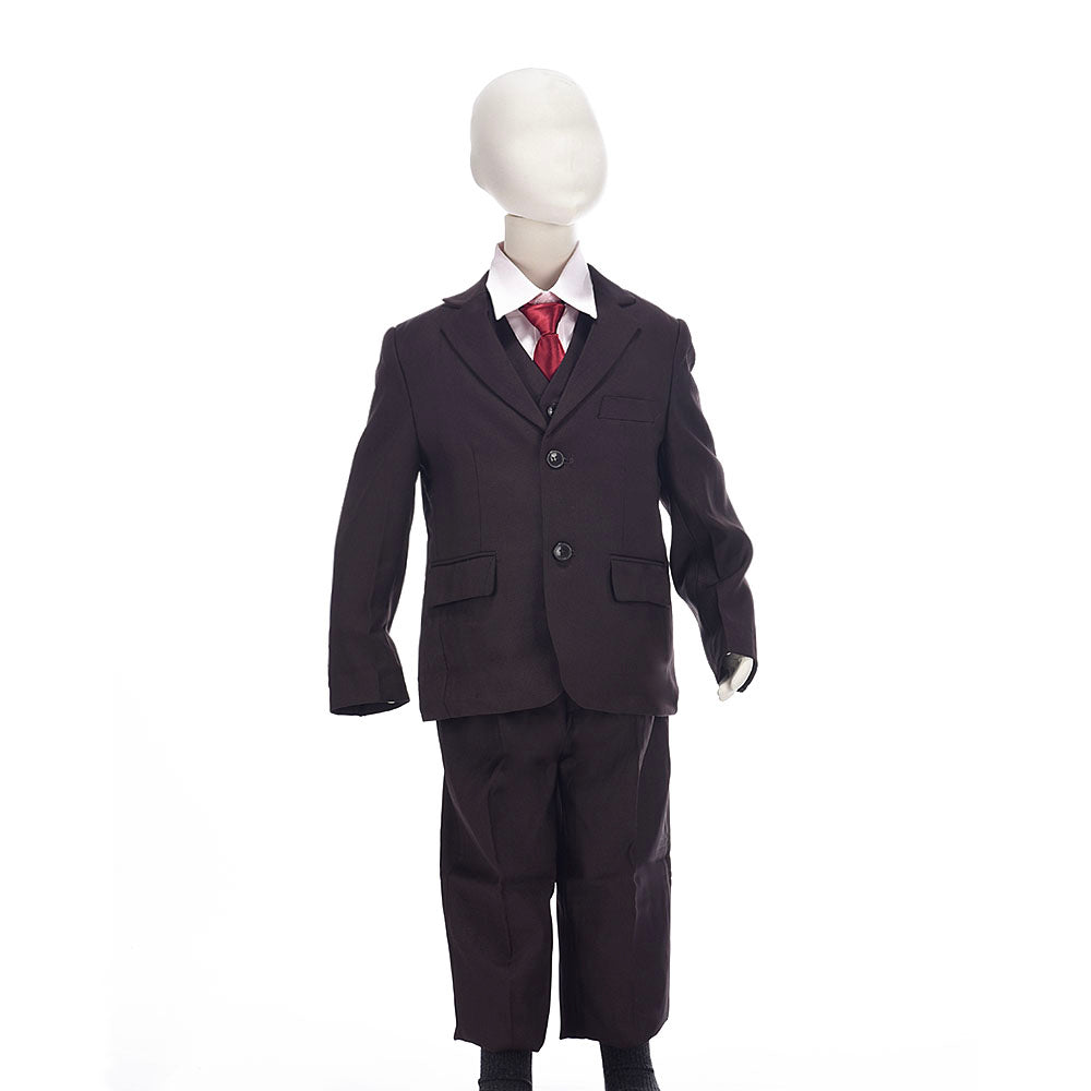 子供用スーツ6点セット フォーマルスーツ 背広 ベスト シャツ ズボン 蝶ネクタイ ネクタイ 長袖 子供服 キッズ ブレザー ジャケット 入学式 卒業式 結婚式 七五三 お受験 面接 子ども服 こども服 95cm 100cm 105cm 110cm 115cm 120cm