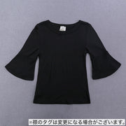セットアップ 上下 3点セット キッズ ベビー 子供用 女の子 トップス ボトムス ショートパンツ ロングスカート風 ラウンドネック ベルスリーブ 花柄 フラワー 無地 シンプル リボン フリル お洒落 かわいい お出かけ 普段使い